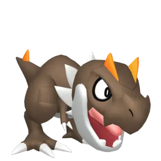 Tyrunt front-facing sprite from Pokémon Omega Ruby