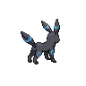 Umbreon shiny back-facing sprite from Pokémon Black 2