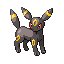 Umbreon front-facing sprite from Pokémon Emerald