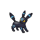 Umbreon shiny front-facing sprite from Pokémon Platinum