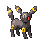 Umbreon front-facing sprite from Pokémon Ruby