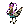 Unfezant shiny front-facing sprite from Pokémon Black 2