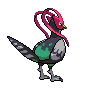 Unfezant back-facing sprite from Pokémon Black