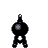 Unown back-facing sprite from Pokémon Crystal