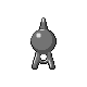 Unown back-facing sprite from Pokémon Pearl