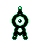 Unown front-facing sprite from Pokémon Silver
