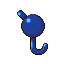 Unown shiny back-facing sprite from Pokémon Sapphire