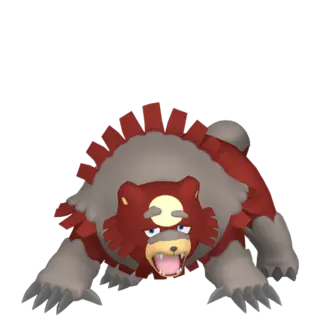 Ursaluna shiny front-facing sprite from Pokémon Legends: Arceus