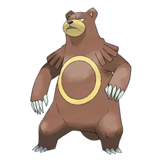 Ursaring official artwork