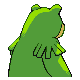 Ursaring shiny back-facing sprite from Pokémon HeartGold