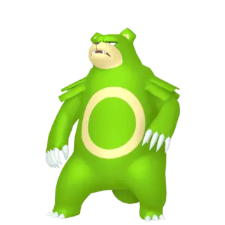 Ursaring shiny front-facing sprite from Pokémon X