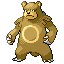 Ursaring front-facing sprite from Pokémon Sapphire