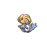 Uxie front-facing sprite from Pokémon Black 2