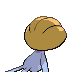 Uxie back-facing sprite from Pokémon SoulSilver