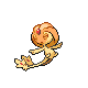 Uxie shiny front-facing sprite from Pokémon SoulSilver
