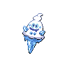 Vanillish front-facing sprite from Pokémon White 2