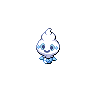 Vanillite front-facing sprite from Pokémon Black 2