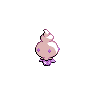 Vanillite shiny back-facing sprite from Pokémon Black