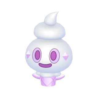 Vanillite shiny front-facing sprite from The Crown Tundra