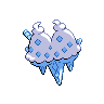 Vanilluxe back-facing sprite from Pokémon White 2