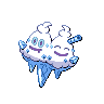 Vanilluxe front-facing sprite from Pokémon White 2