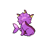 Vaporeon shiny back-facing sprite from Pokémon Black