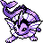 Vaporeon shiny front-facing sprite from Pokémon Crystal