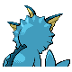 Vaporeon back-facing sprite from Pokémon Pearl