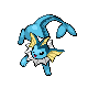 Vaporeon front-facing sprite from Pokémon Pearl
