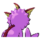 Vaporeon shiny back-facing sprite from Pokémon Pearl