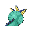 Vaporeon back-facing sprite from Pokémon FireRed