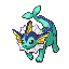 Vaporeon front-facing sprite from Pokémon FireRed