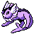 Vaporeon shiny front-facing sprite from Pokémon Gold