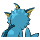 Vaporeon back-facing sprite from Pokémon SoulSilver