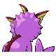 Vaporeon shiny back-facing sprite from Pokémon SoulSilver