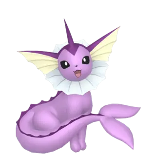 Vaporeon shiny front-facing sprite from Pokémon Shield