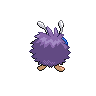 Venonat shiny back-facing sprite from Pokémon White
