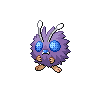 Venonat shiny front-facing sprite from Pokémon White