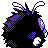 Venonat shiny back-facing sprite from Pokémon Crystal