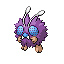 Venonat shiny front-facing sprite from Pokémon FireRed