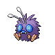 Venonat shiny front-facing sprite from Pokémon Platinum