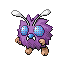 Venonat shiny front-facing sprite from Pokémon Sapphire