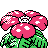 Venusaur back-facing sprite from Pokémon Crystal
