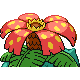 Venusaur back-facing sprite from Pokémon Pearl