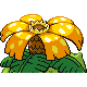 Venusaur shiny back-facing sprite from Pokémon Pearl