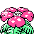 Venusaur back-facing sprite from Pokémon Silver