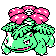 Venusaur front-facing sprite from Pokémon Silver