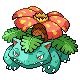 Venusaur front-facing sprite from Pokémon SoulSilver