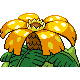Venusaur shiny back-facing sprite from Pokémon SoulSilver