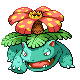 Venusaur front-facing sprite from Pokémon Platinum